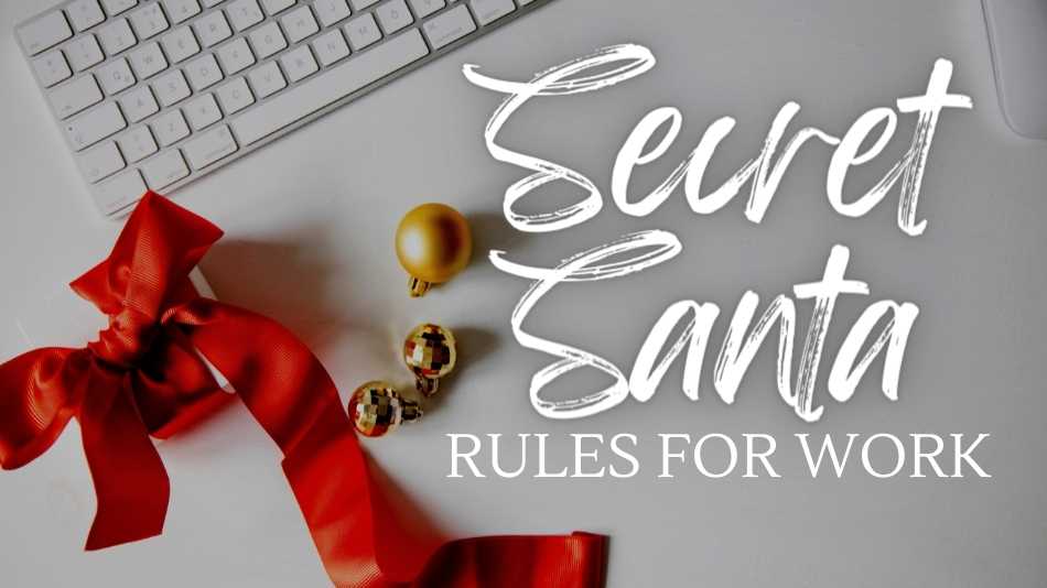 Secret Santa Rules for Work: What you Need to Know | Just Plan Books